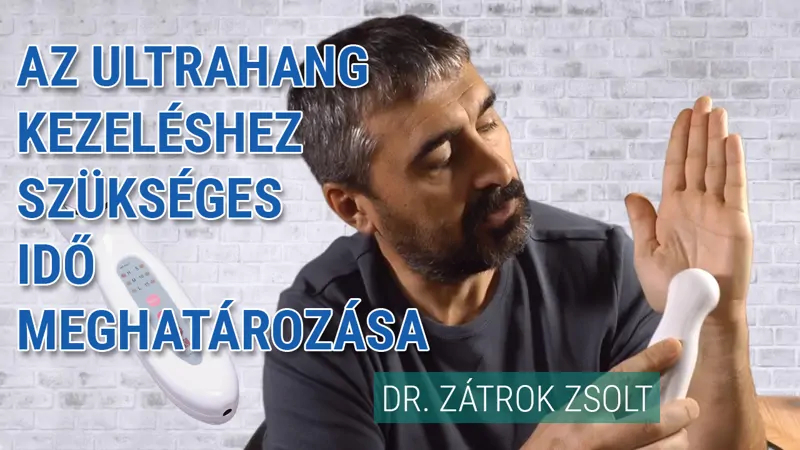 Az ultrahang kezeléshez szükséges idő meghatározása